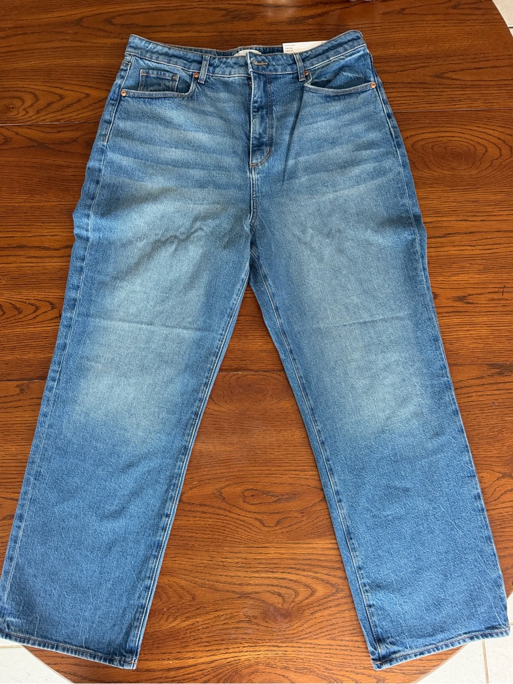 LOFT Men's Relaxed Blue Denim Jeans